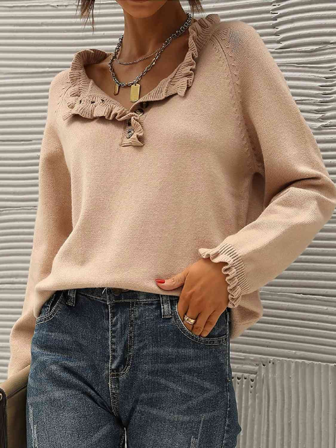 Women-s-Sweater-Pullovers BazaarBey