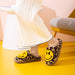 dy Smiley Face Leopard Slippers Trendsi