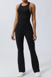  Wide Strap Sleeveless Jumpsuit Trendsi