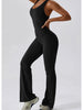  Wide Strap Bootcut Active Jumpsuit Trendsi