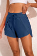 Drawstring Waist Swim Shorts Trendsi