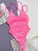  Plunge Spaghetti Strap One-Piece Swimwear Trendsi