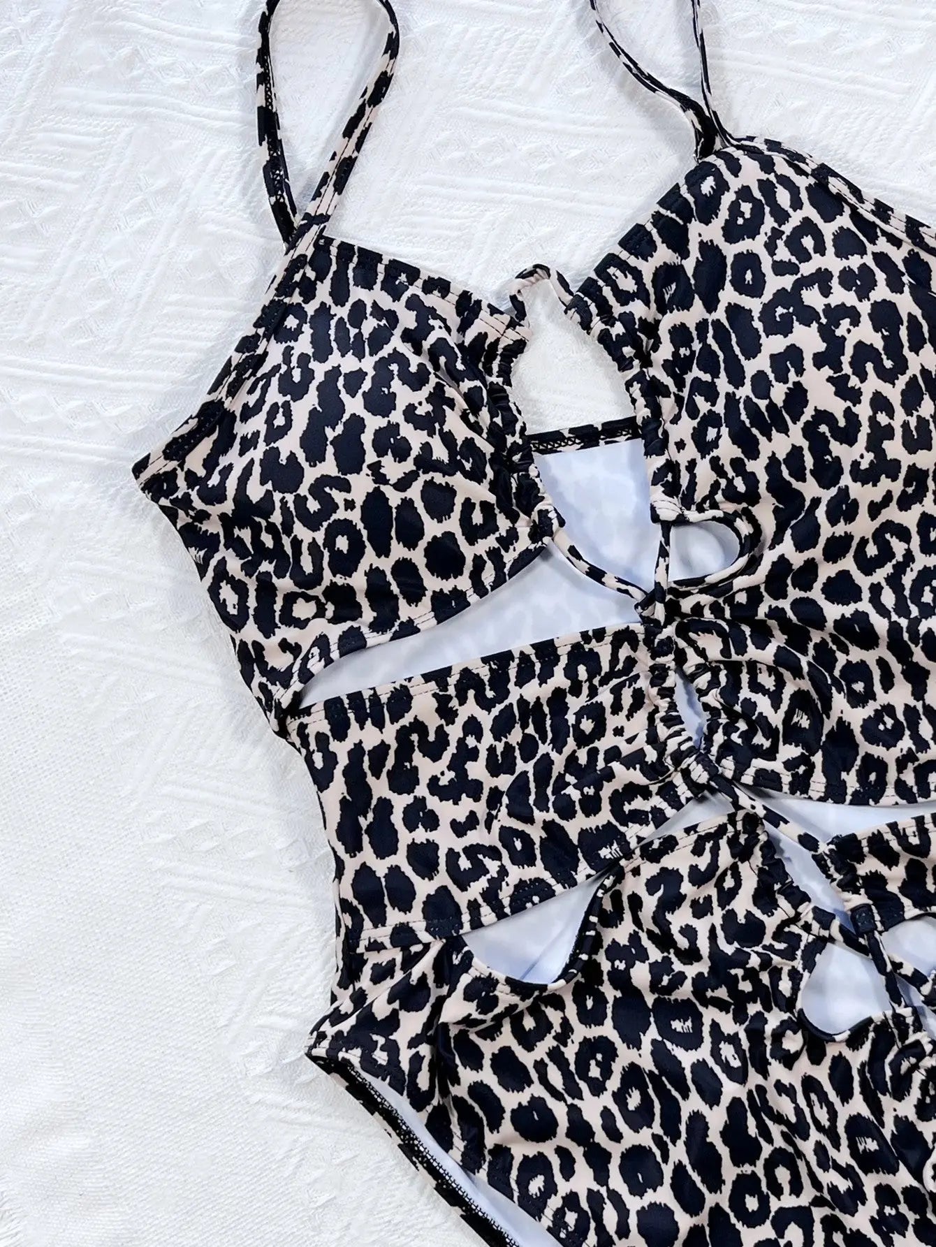   Tied One-Piece Swimsuit Trendsi