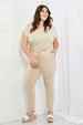 BazaarBey    Boat Neck Jumpsuit Bazaarbey