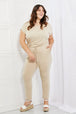 BazaarBey    Boat Neck Jumpsuit Bazaarbey