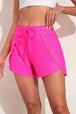 Drawstring Waist Swim Shorts Trendsi