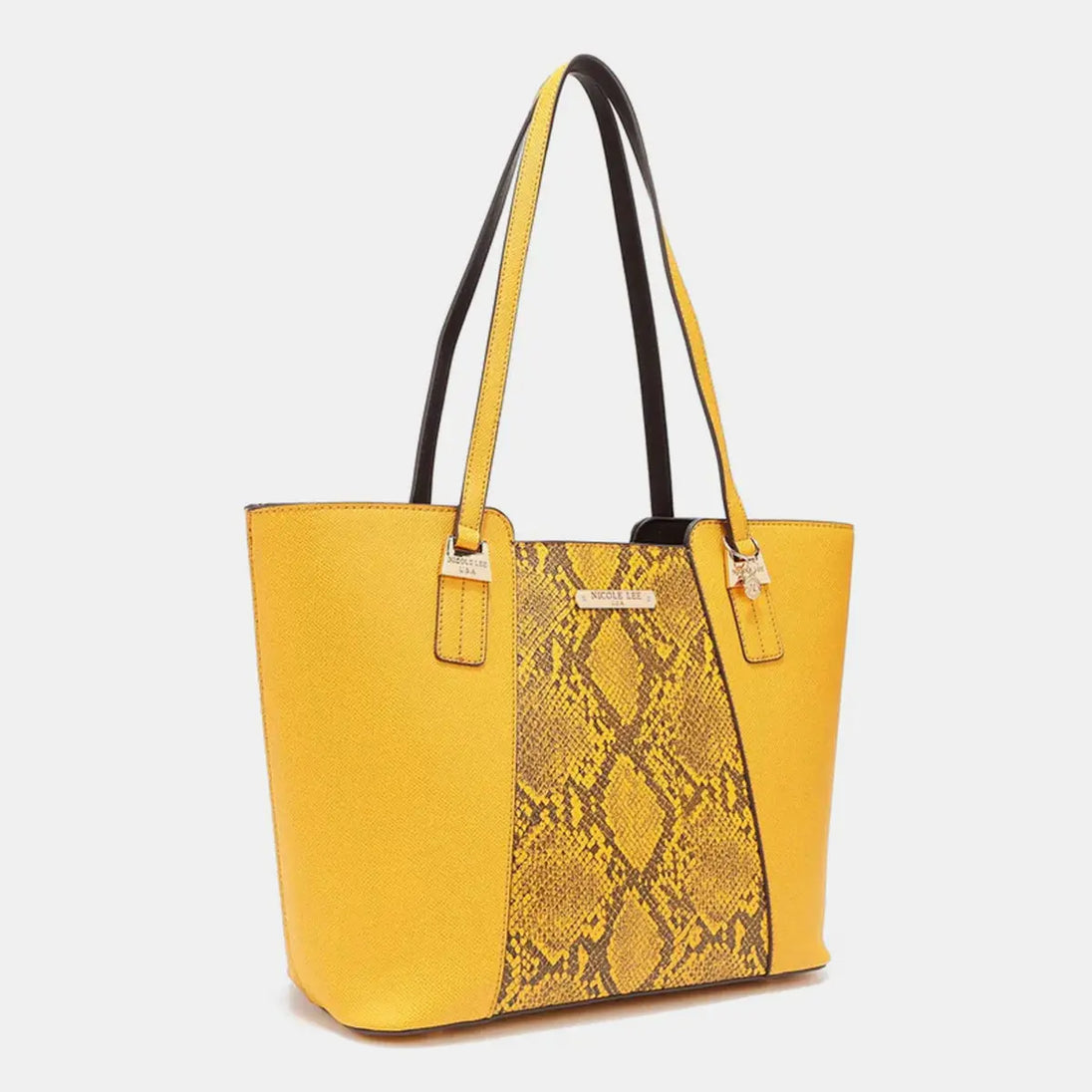  3-Piece Snake Print Handbag Set Trendsi