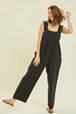   Ruffled Strap Back Tie Wide Leg Jumpsuit Trendsi