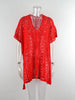  V-Neck Cover-Up with Tassel Trendsi