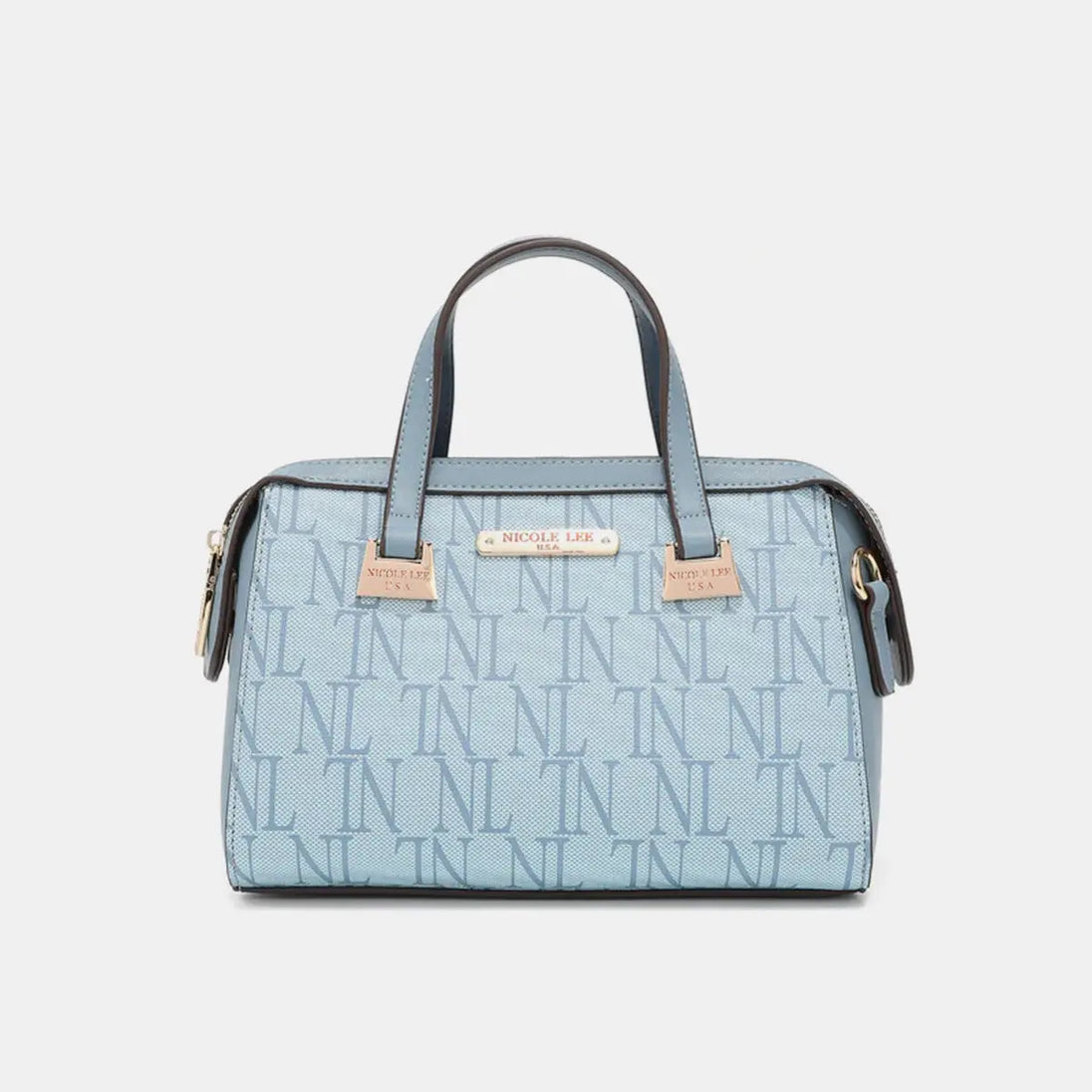  3-Piece Letter Print Texture Handbag Set Trendsi