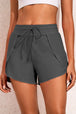 Drawstring Waist Swim Shorts Trendsi