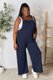   Wide Strap Overall with Pockets Trendsi