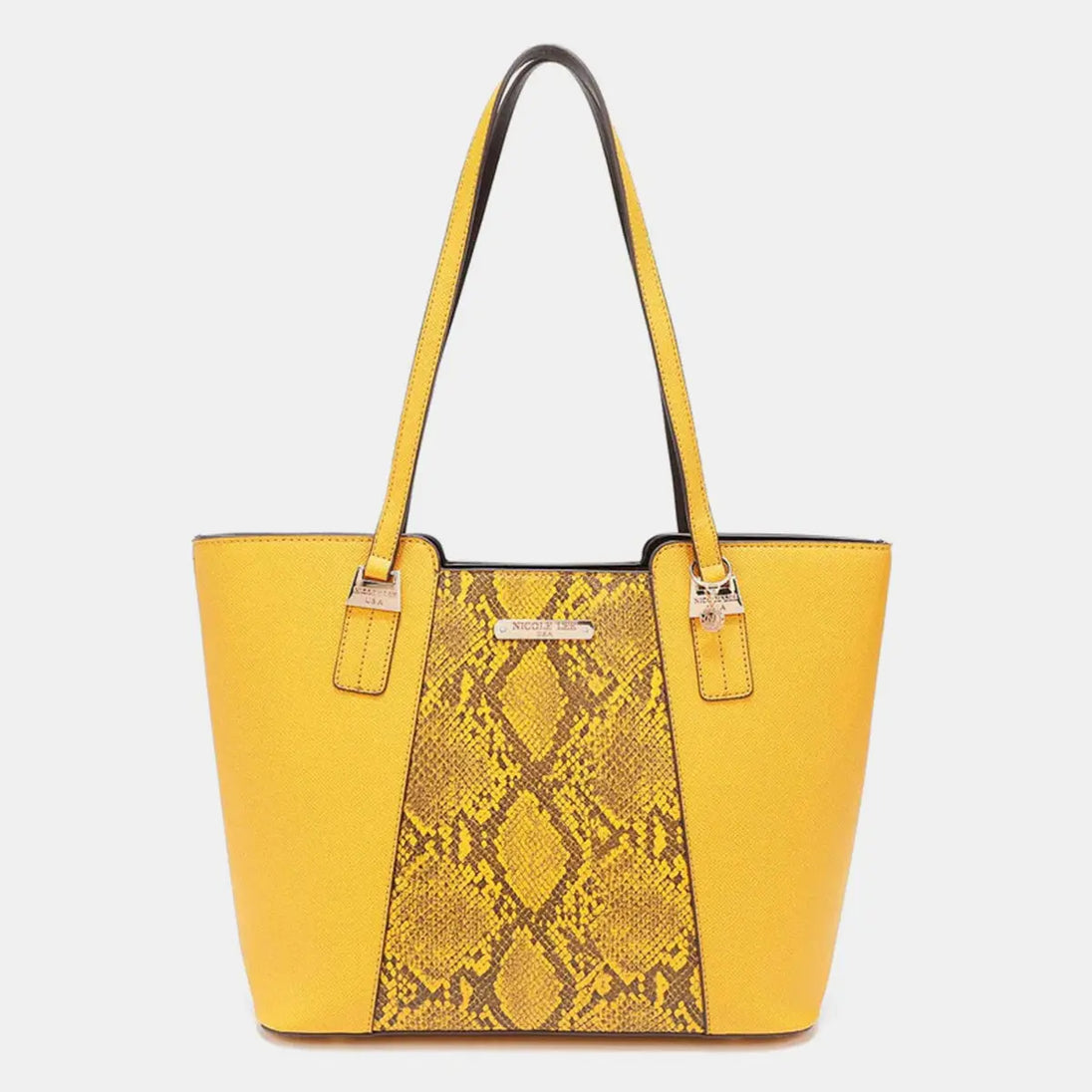  3-Piece Snake Print Handbag Set Trendsi