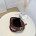 Adjustable Strap PU Leather Handbag Trendsi