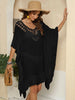  Ruffled Half Sleeve Cover-Up Trendsi