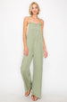  Wide Leg Tencel Overalls Trendsi