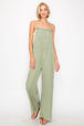  Wide Leg Tencel Overalls Trendsi