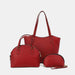  TOGETHER WE STAND 3-Piece Handbag Set Trendsi