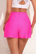 Drawstring Waist Swim Shorts Trendsi