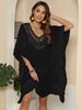  Ruffled Half Sleeve Cover-Up Trendsi