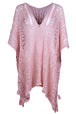  V-Neck Cover-Up with Tassel Trendsi