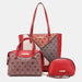  3-Piece Color Block Handbag Set Trendsi