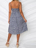 Cutout Smocked Sweetheart Neck Cami Dress -BazaarBey - www.shopbazaarbey.com