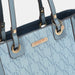  3-Piece Letter Print Texture Handbag Set Trendsi