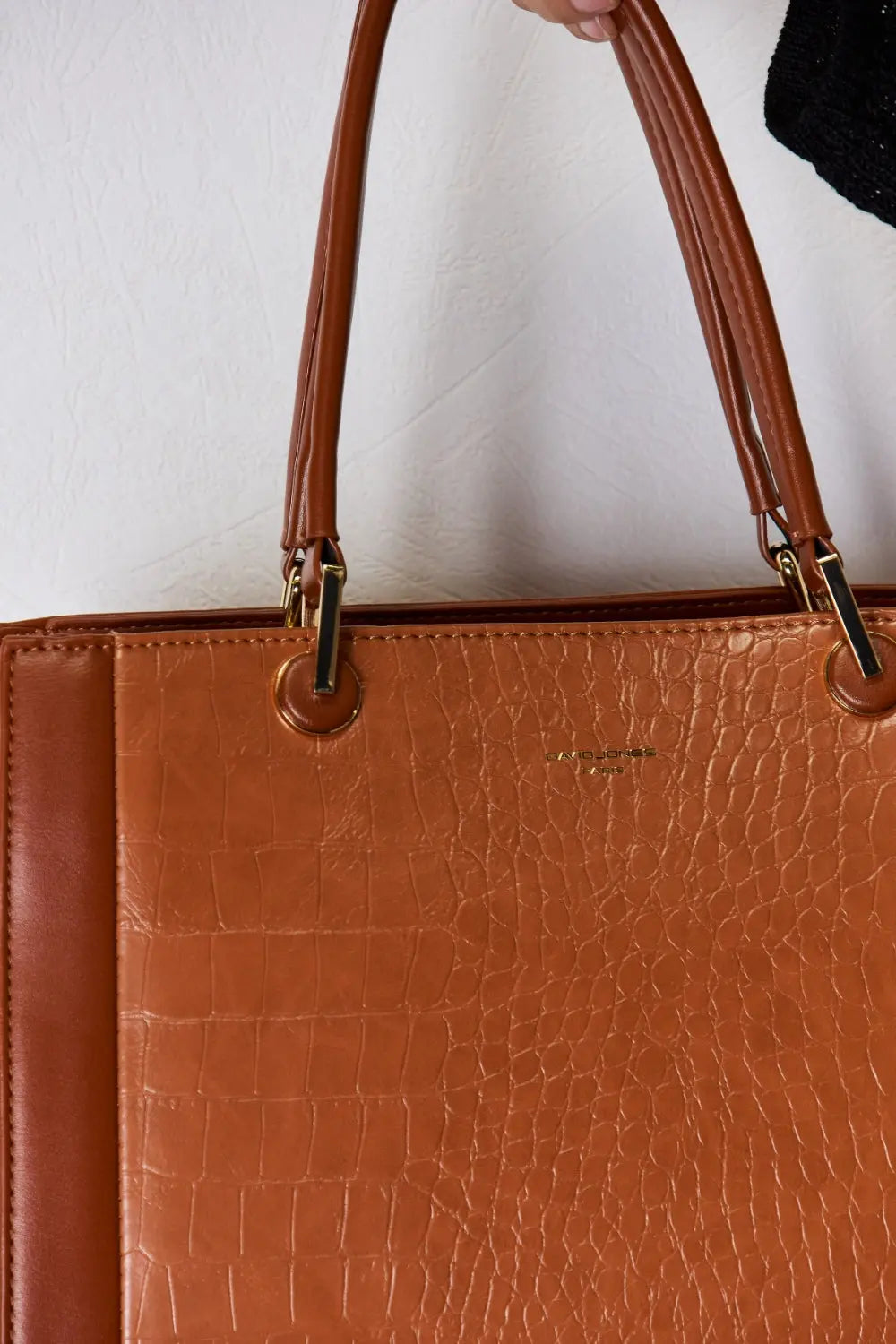 David Jones Texture PU Leather Handbag Trendsi