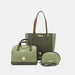  3-Piece Contrast Handbag Set Trendsi