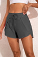 Drawstring Waist Swim Shorts Trendsi