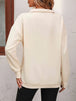 Zip-Up Dropped Shoulder Sweatshirt Bazaarbey