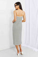  One to Remember Striped Sleeveless Midi Dress -BazaarBey - www.shopbazaarbey.com
