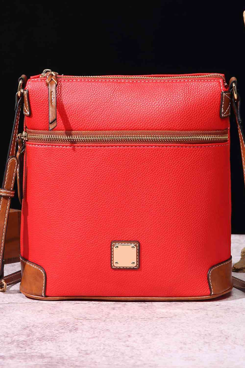 PU Leather Crossbody Bag Trendsi