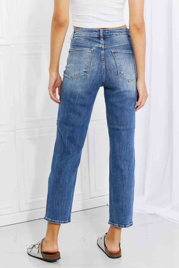   Emily High Rise Relaxed Jeans Trendsi