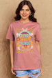  Full Size FIND INNER PEACE Graphic Cotton T-Shirt Bazaarbey