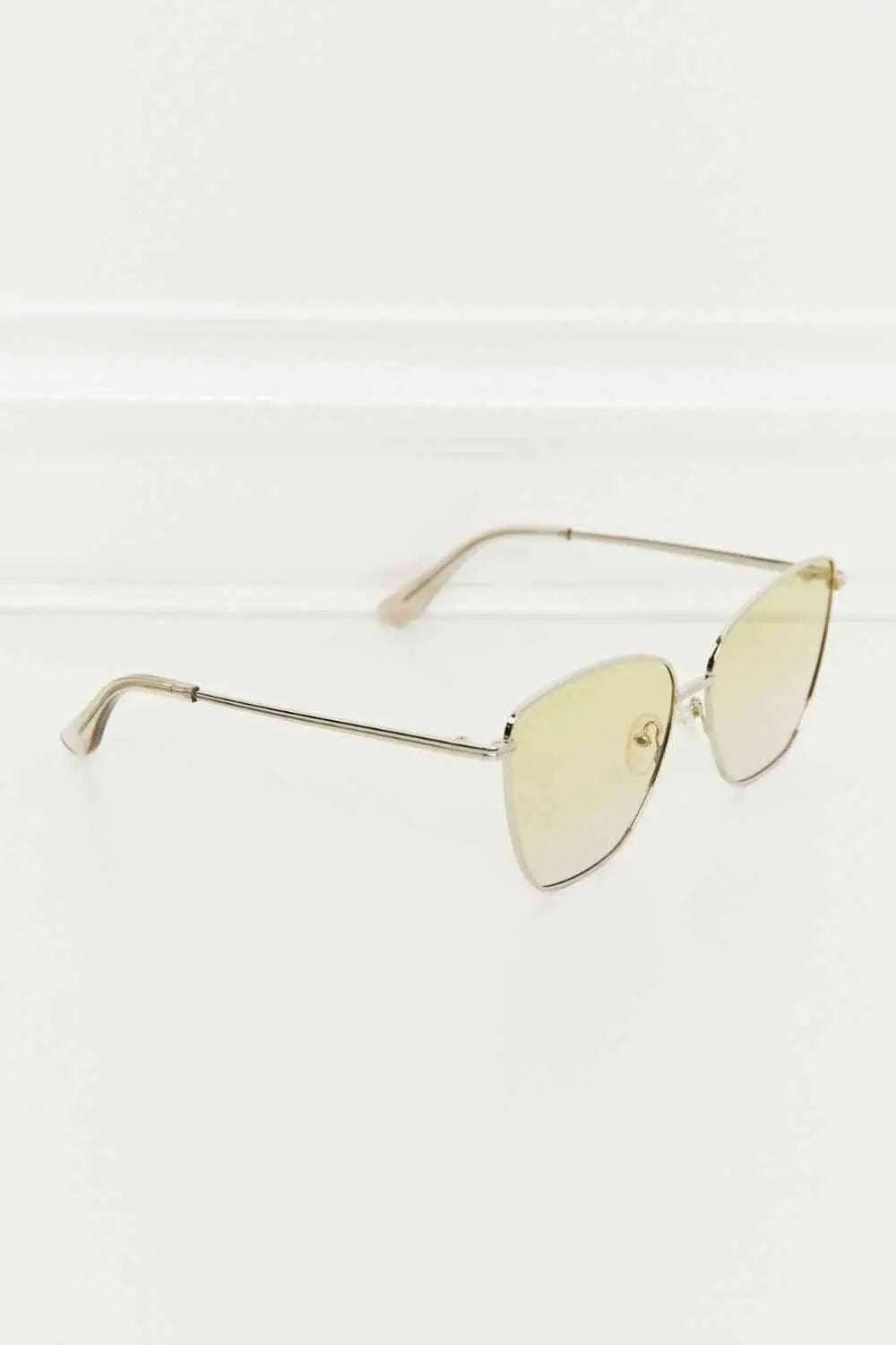 Metal Frame Full Rim Sunglasses Trendsi