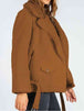 Zip-Up Belted Sherpa Jacket Trendsi