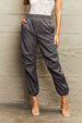 Drawstring Waist Pants with Pockets Bazaarbey