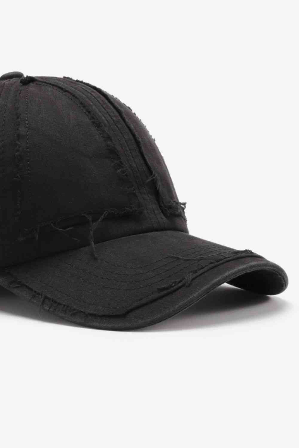 Distressed Adjustable Baseball Cap Trendsi