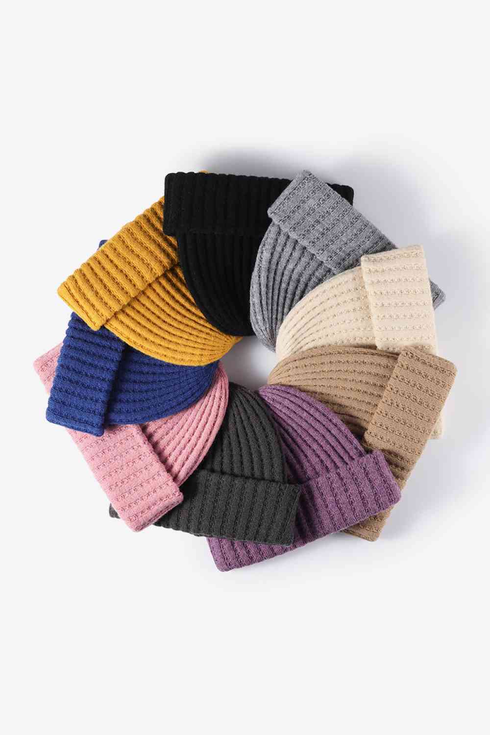 Wide Rib Beanie Trendsi