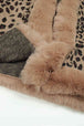 Leopard Open Front Poncho Bazaarbey