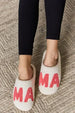 dy MAMA Pattern Cozy Slippers Trendsi