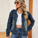 Washed Denim Jacket Bazaarbey