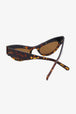 UV400 Rhinestone Trim Cat-Eye Sunglasses Trendsi