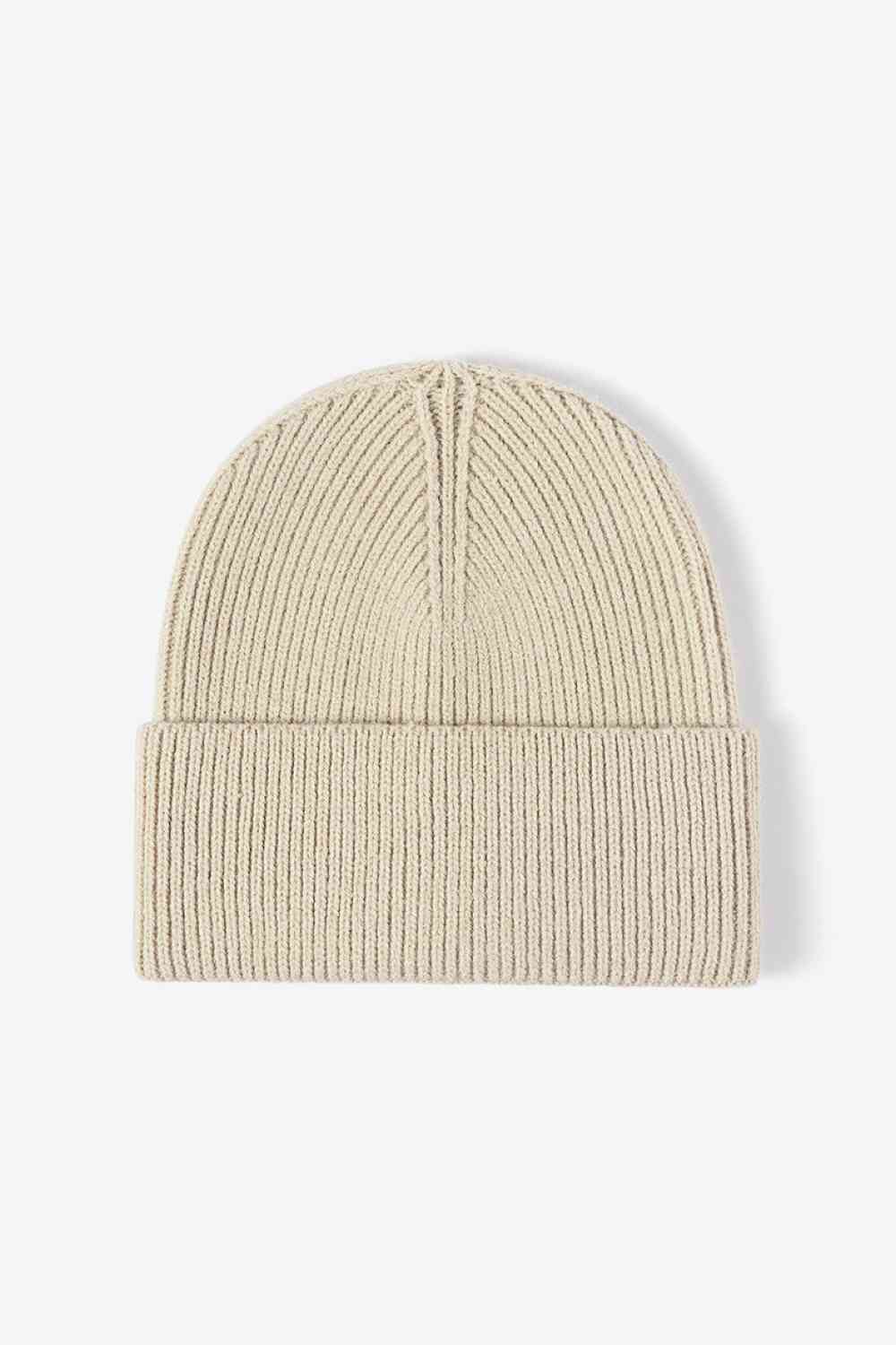 Warm In Chilly Days Knit Beanie Trendsi