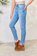   Mid Rise Skinny Jeans Trendsi