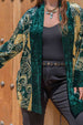   Bohemian Style Long Sleeve Cardigan Trendsi