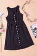 Sleeveless Button Down Mini Magic Dress Bazaarbey