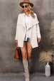 Waterfall Collar  Cardigan with Side Pockets Trendsi